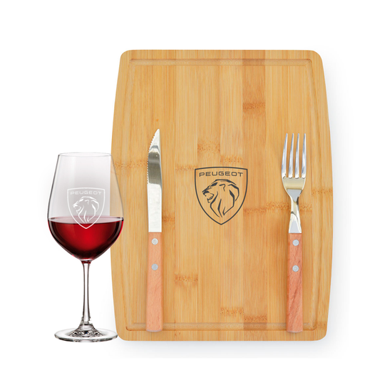Kit Verdot. Con logo grabado personalizado, regalo empresarial.