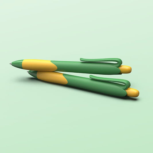 Lapicera Dalia de maíz, ecológica. Logo personalizado, regalo corporativo.