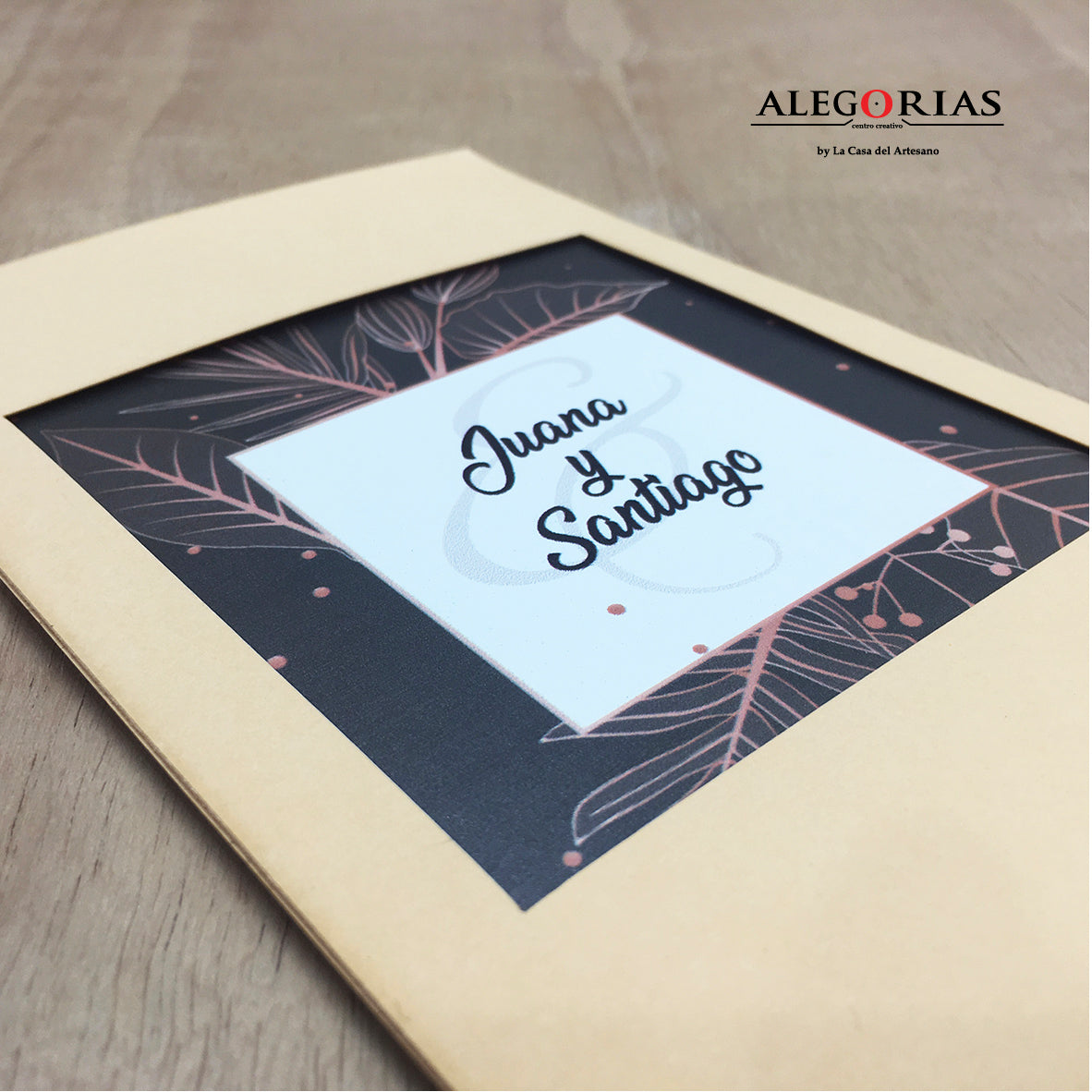 Tarjeta de Invitación - Diseño con doble faz