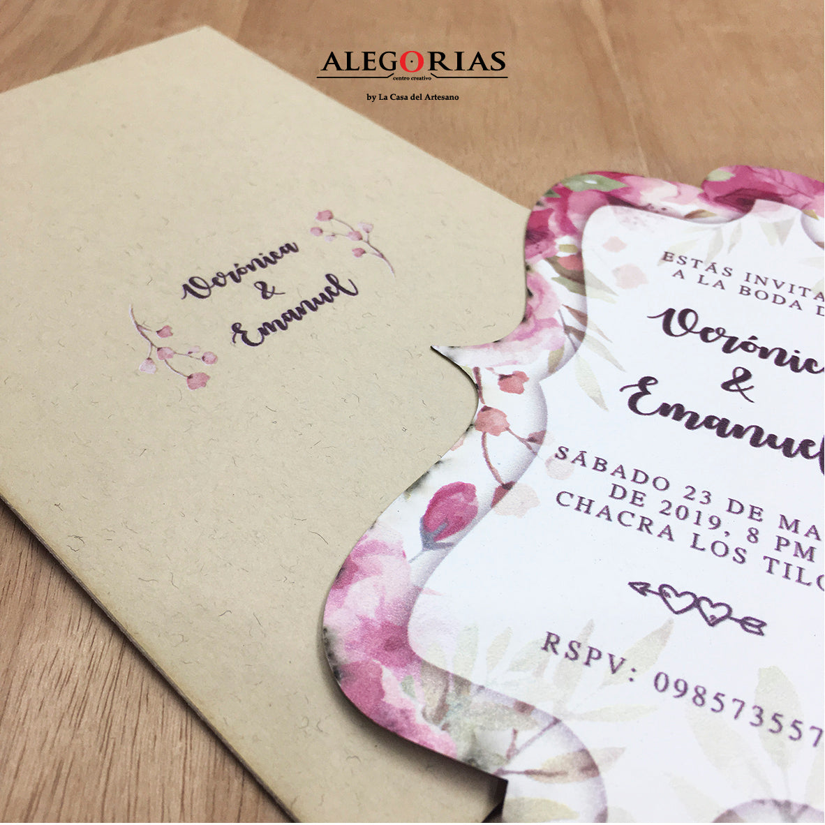 Tarjeta de Invitación - Diseño full color