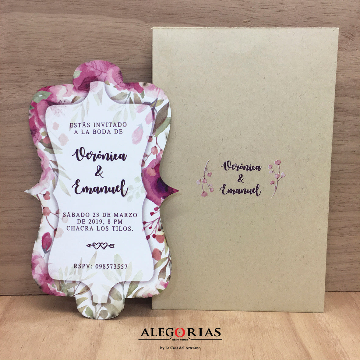 Tarjeta de Invitación - Diseño full color