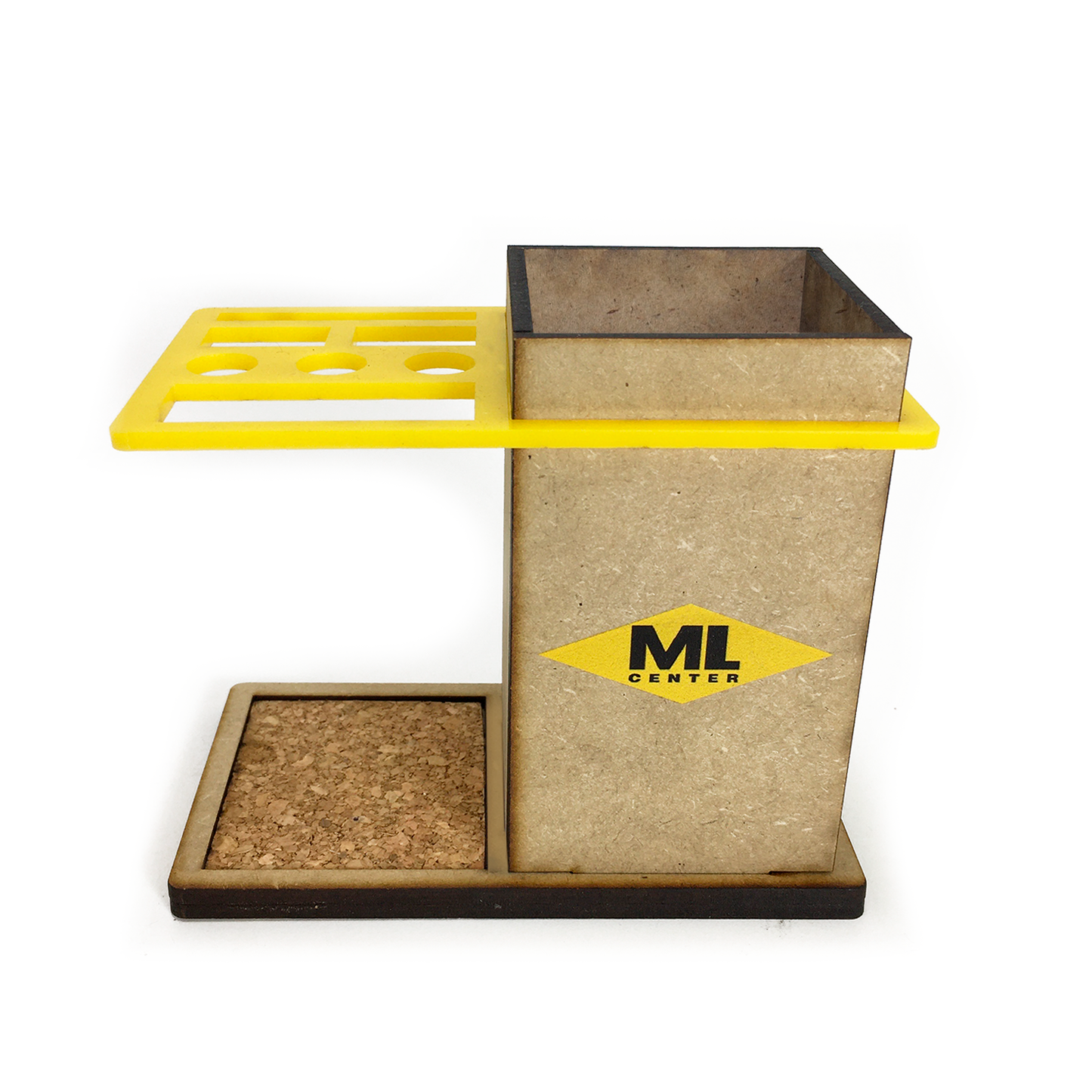 Porta Lápices madera y acrílico
