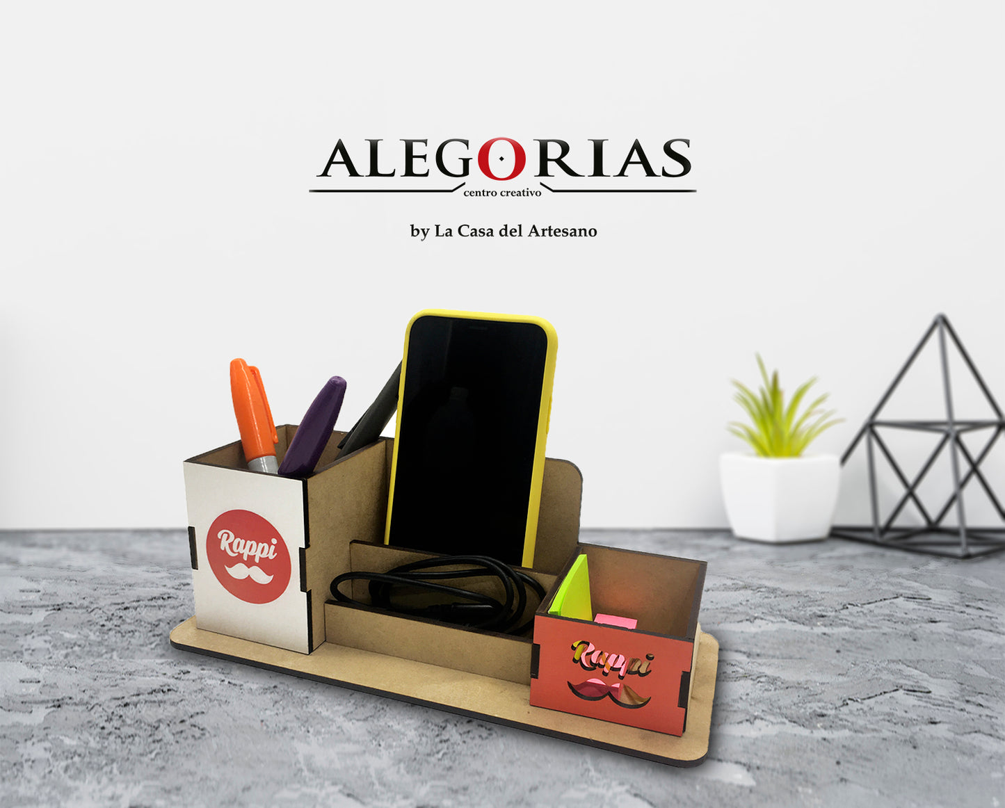 Porta lápices y organizador