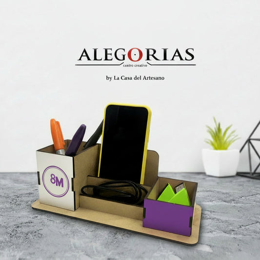 Porta lápices y organizador