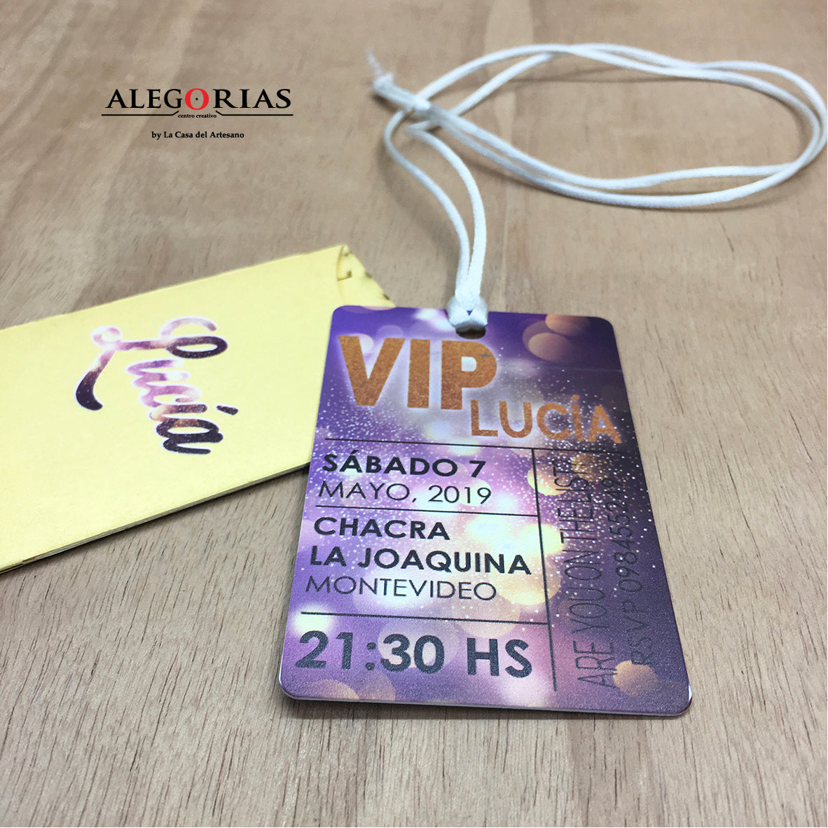 Tarjeta de Invitación - Invitacion VIP