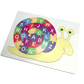 Juego Didactico- Caracol abecedario con logo personalizado