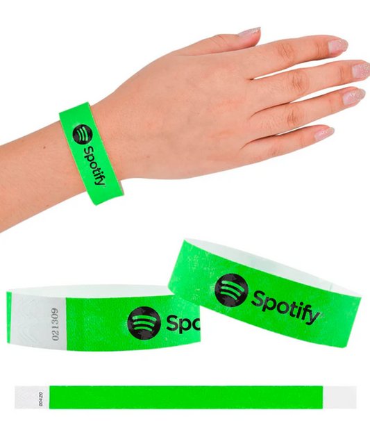 Pulsera de Identificación Numeradas