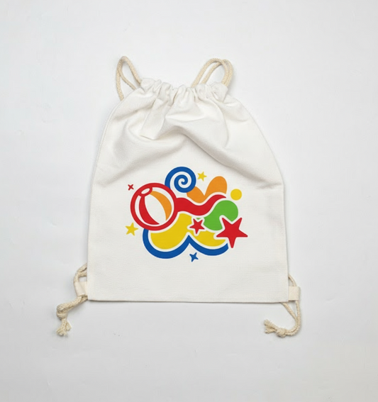 Bolsa Mochila de Algodon