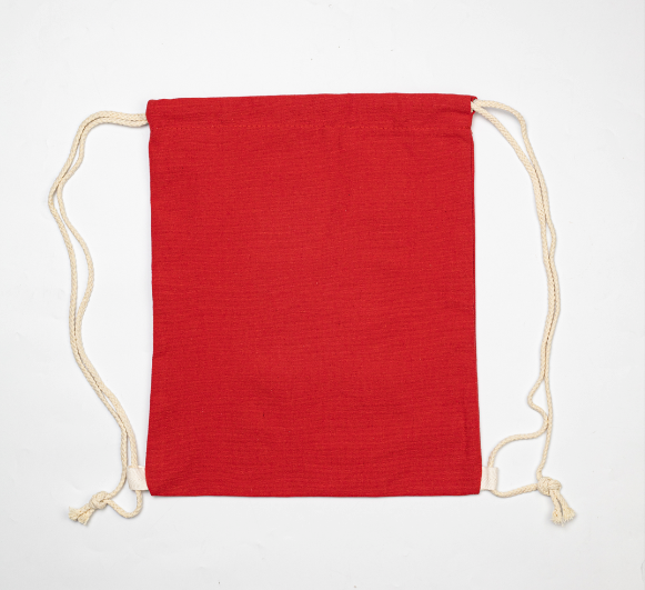 Bolsa Mochila de Algodon