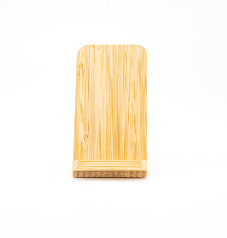 Portacelular Cargador inalámbrico- Bambú