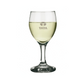 Copa de vino personalizada con un logo grabado con láser, también se puede usar impresión UV