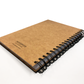Cuaderno personalizado. Contratapa de cartón ecológico