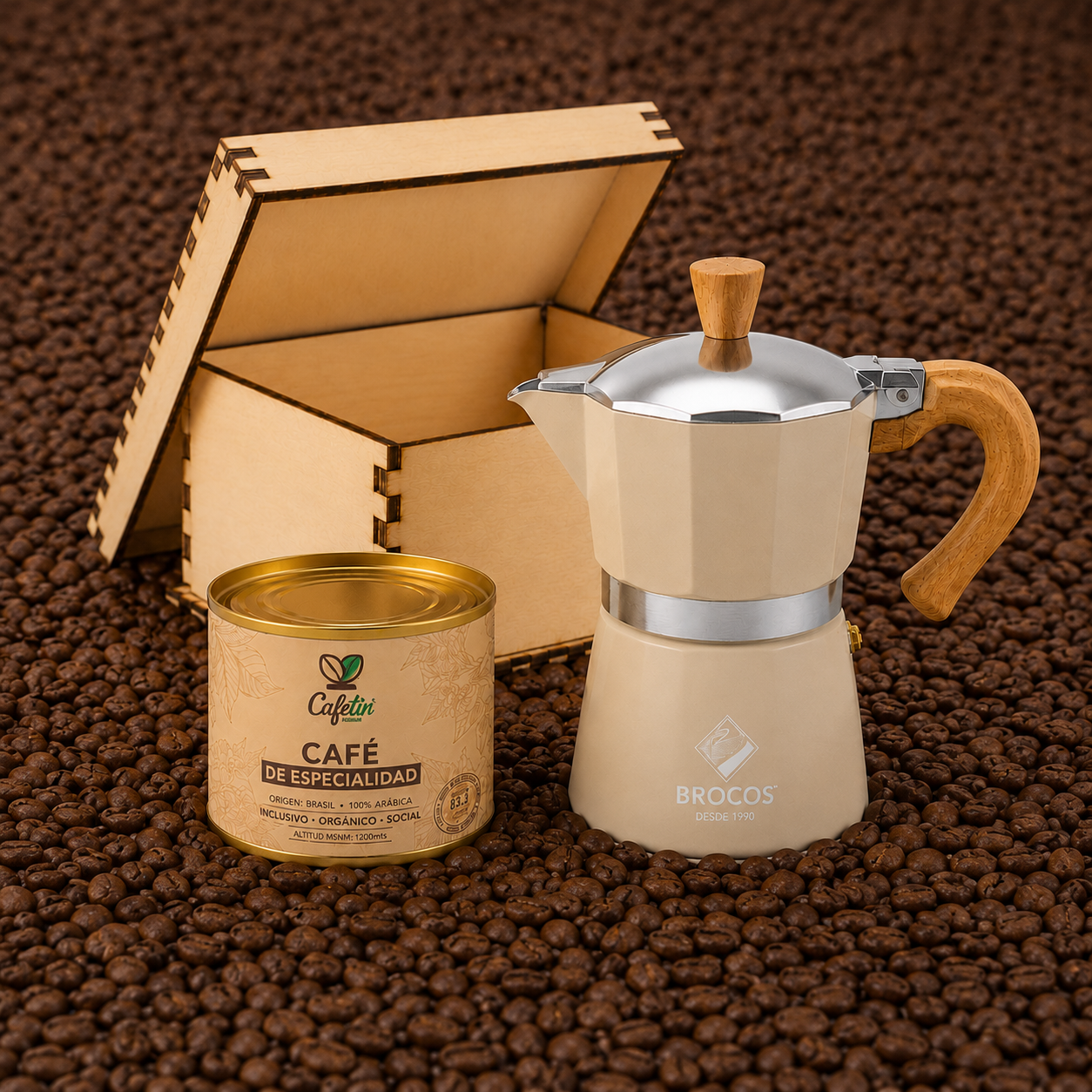 Kit Coffee Break. Logo personalizado, regalo empresarial.