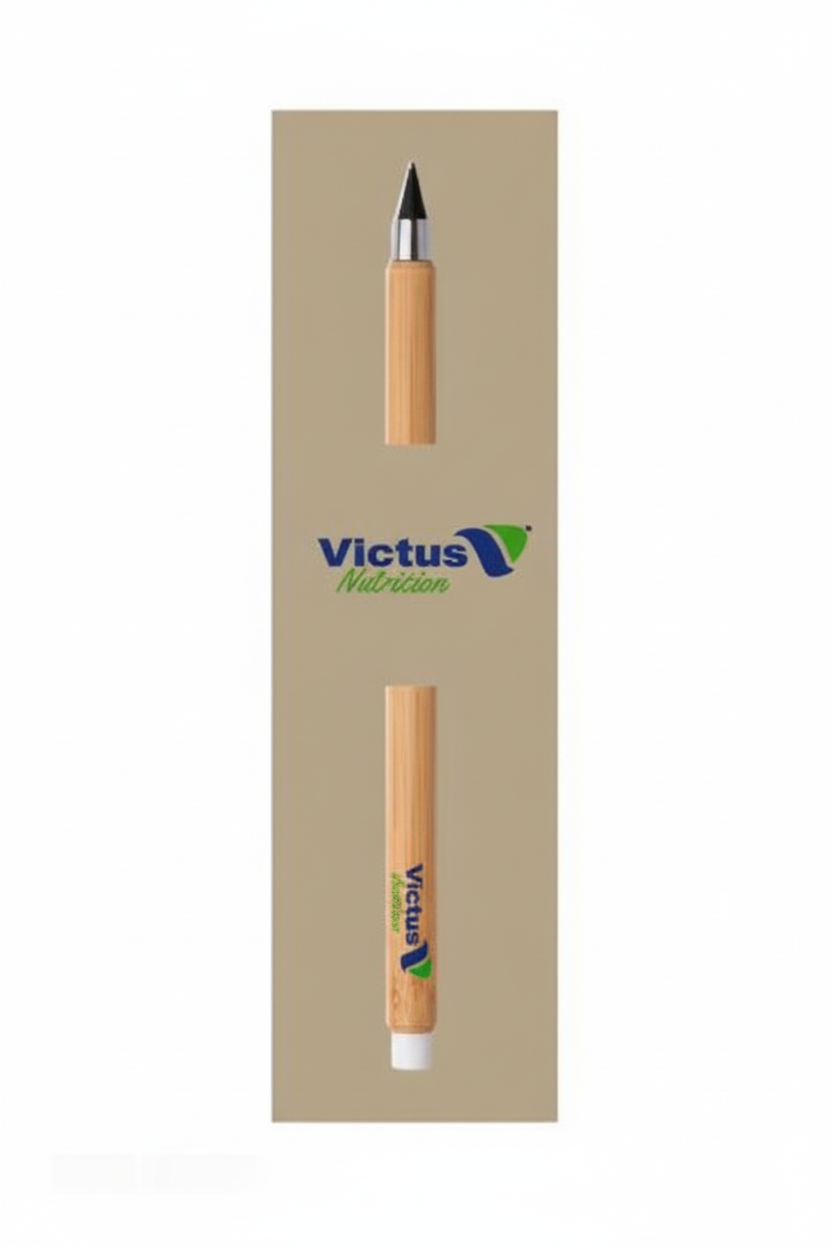Lápiz fresia, lapiz ecológico con sobre de cartón kraft.
Logo personalizado a color, regalo corporativo.