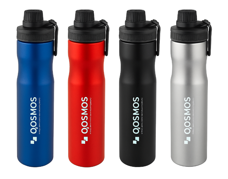 Botella Loira con logo personalizado grabado en láser. Regalo corporativo.