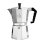 Cafetera Italiana de aluminio. Logo personalizado, regalo corporativo.