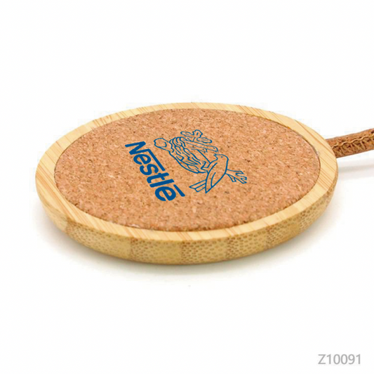 Cargador Inalámbrico Álamos. Logo personalizado, impreso. Regalo empresarial.