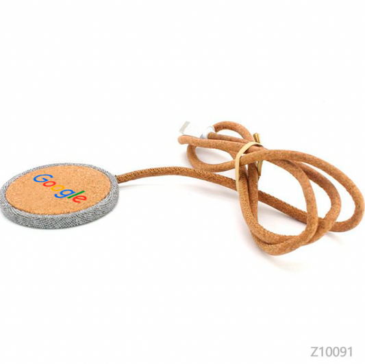 Cargador Inalámbrico Meliá. Logo personalizado impreso, regalo empresarial.