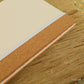 Cuaderno Ibiza ecológico con elástico. Logo personalizado, regalo empresarial.
