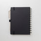 Cuaderno y lapicera Tánger con elástico. Logo personalizado, regalo empresarial.
