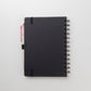 Set para regalo empresarial. Contiene un cuaderno con tapa hecha a base de  trigo y una lapicera que también tiene un material elaborado con trigo