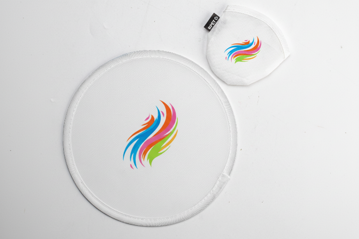 Frisbee Molly. Logo personalizado, regalo empresarial.
