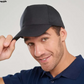 Gorro Clásico color negro. Logo personalizado, regalo empresarial.