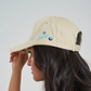 Gorro Clásico de color beige. Logo personalizado, regalo empresarial.