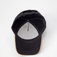 Gorro silva de color negro de algodón. Logo personalizado, regalo empresarial.