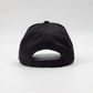 Gorro Silva de color negro, parte trasera. Logo personalizado, regalo empresarial.