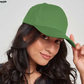 Gorro Verde clásico. Logo personalizado, regalo empresarial.