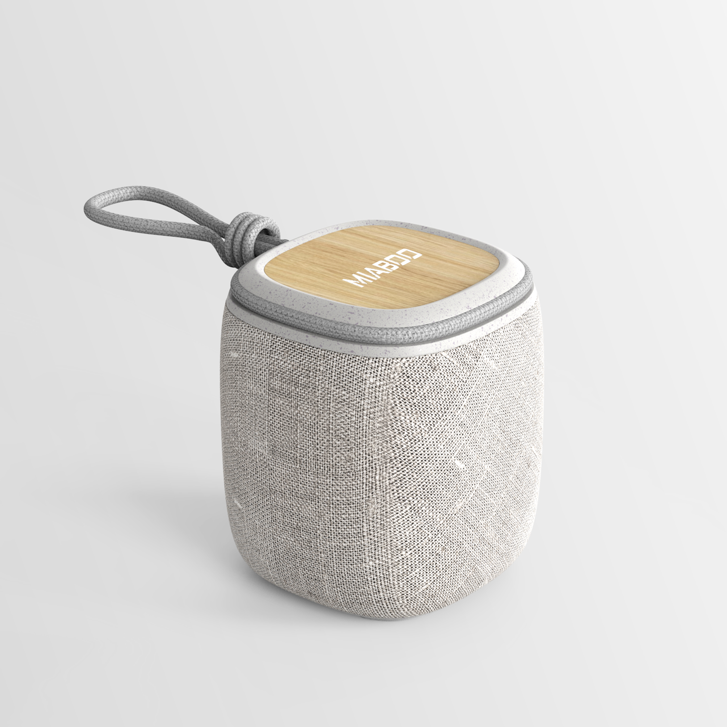 Parlante Bluetooth Eco con Bambú y Tela