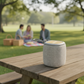 Parlante Bluetooth eco en ambiente de picnic al aire libre