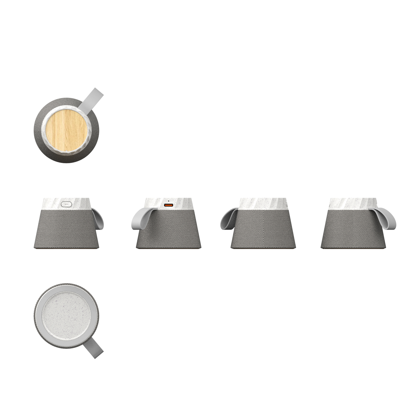 Parlante Bluetooth Compacto con Soporte Magnético