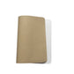Individual Pu Simil Cuero beige. Logo personalizado, regalo empresarial.