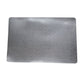 Individual Pu Simil color gris. Logo personalizado, regalo empresarial.
