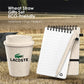 Kit Drava color natural con logo personalizado, impresión UV, regalo corporativo.