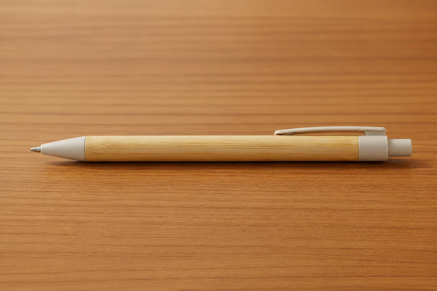Lapicera Bambú modelo trigo. Logo personalizado,regalo corporativo.