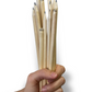 Lapices plantables.cuerpo de madera, semillas en la punta y estuche kraft personalizado. Regalo empresarial.