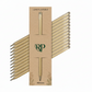 Lápiz  plantable, cuerpo de madera. Semillas en la punta. Logo personalizado en el cuerpo. Regalo corporativo.