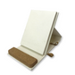 Libreta Milk porta celular con logo personalizado, regalo corporativo.