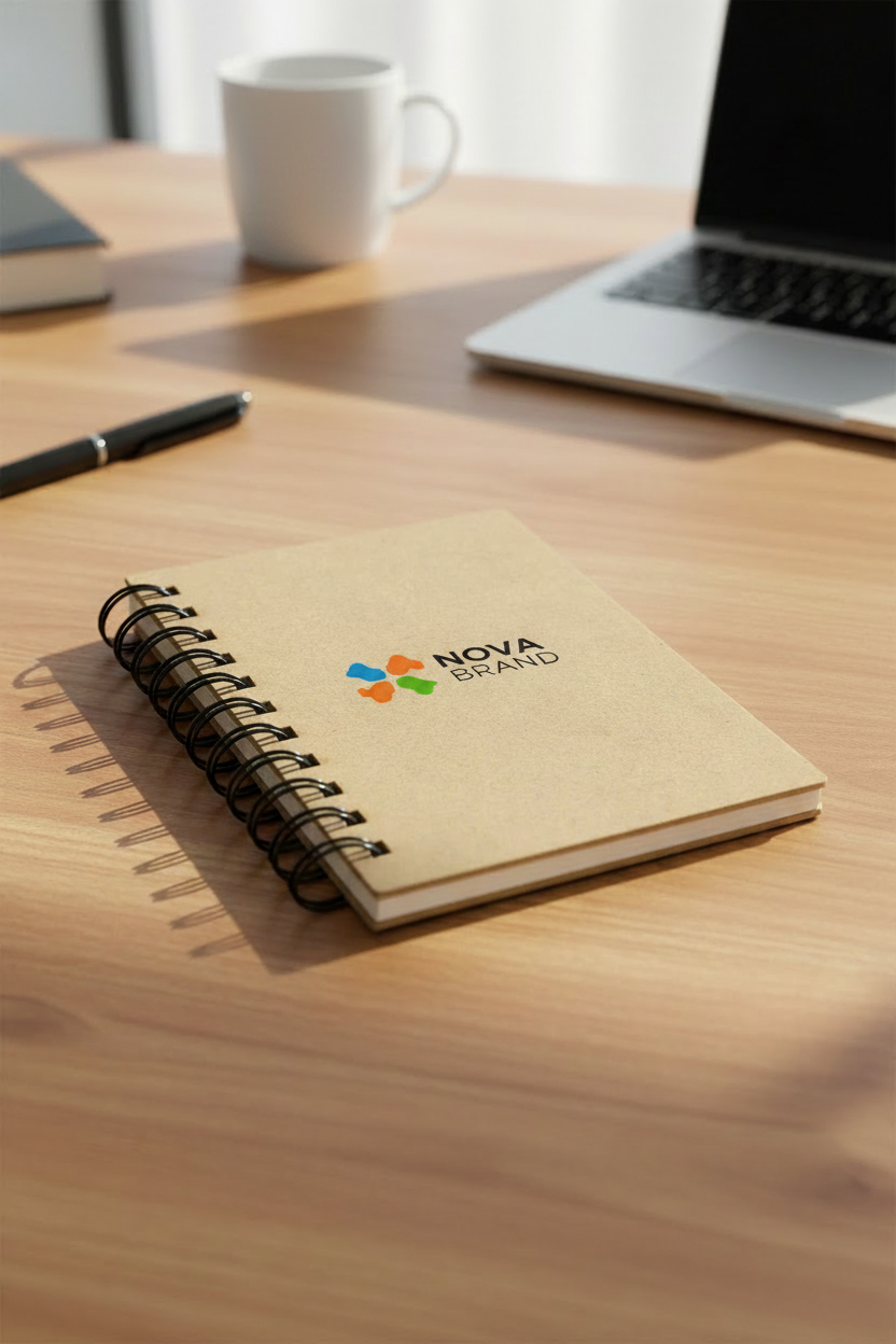 Libreta Roda con logo impreso uv,grabado o calado personalizado, Regalo empresa.