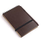 Libreta Viena a base de café con logo personalizado, regalo corporativo.