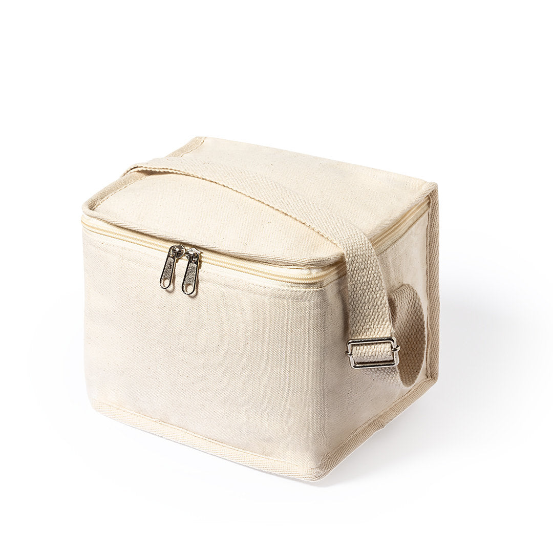 Lunchera Misuri color crema. Logo personalizado, regalor empresarial.
