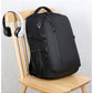 Mochila Premium Fco de color negra. Logo personalizado, regalo empresarial.