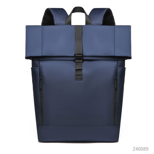 Mochila Roll Top Berlín. Logo personalizado, regalo empresarial.