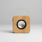 Parlante Bluetooth Junco ecológico con materiales como el bambú. Logo personalizado, regalo empresarial.