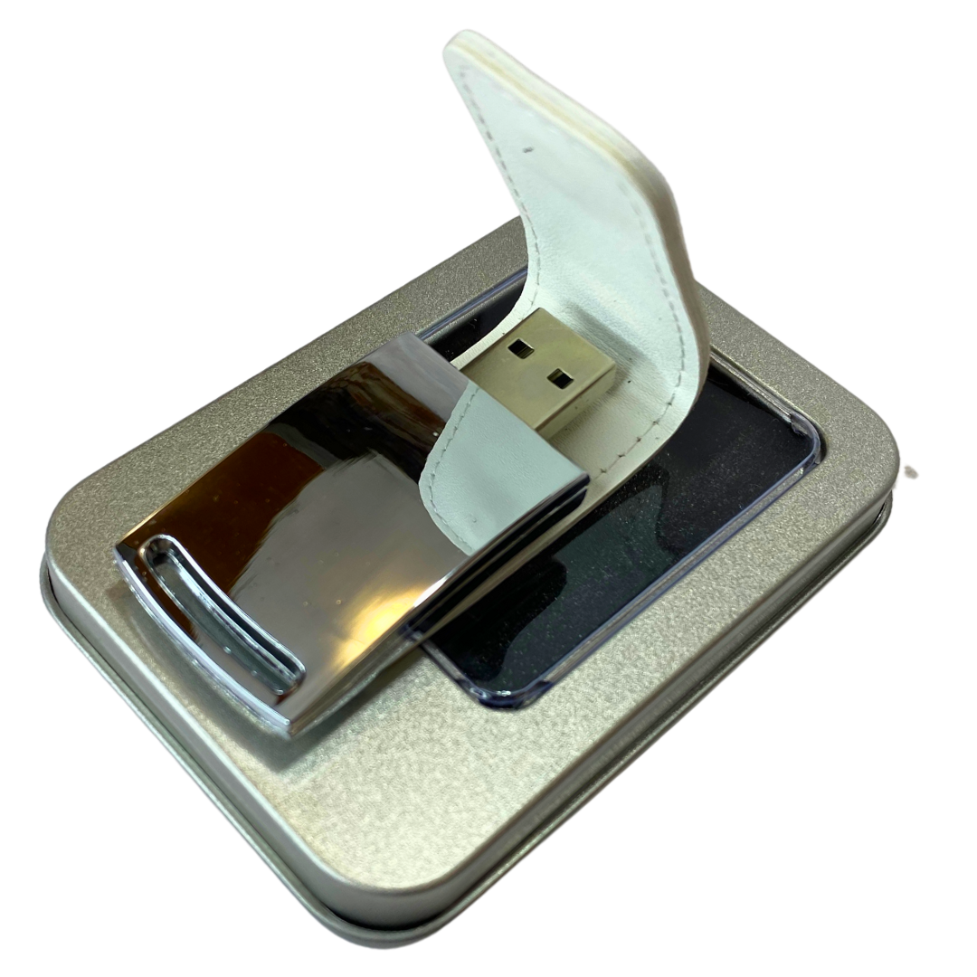 Pendrive Calm, estuche metálico. Logo personalizado,regalo empresarial.