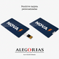 Pendrive Nova. Logo personalizado, regalo empresarial.