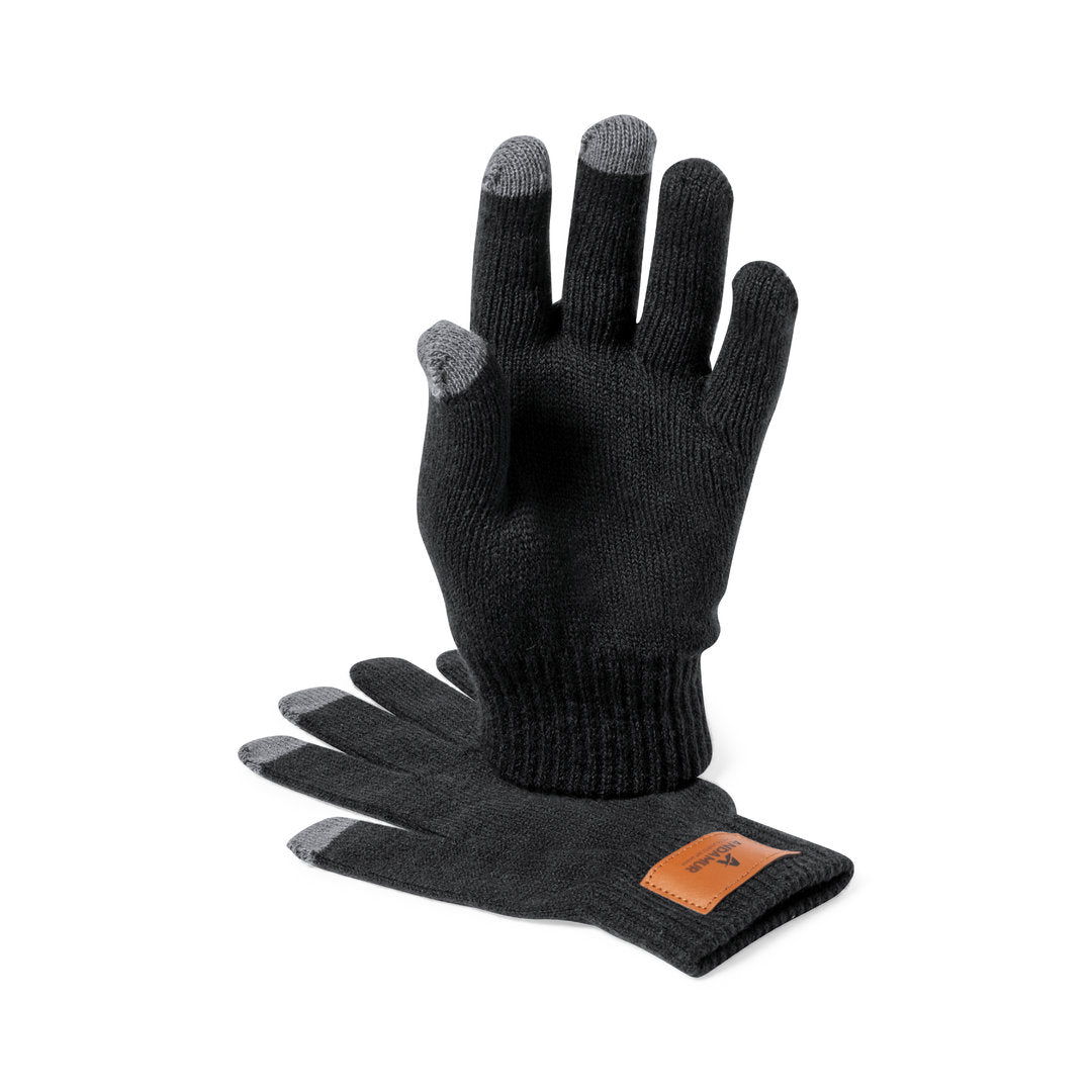 Set Invierno guantes. Logo personalizado, regalo empresarial.